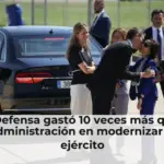 ¡La Defensa gastó 10 veces más que la administración en modernizar el ejército