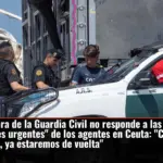 La directora de la Guardia Civil no responde a las 