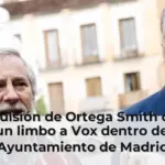 La expulsión de Ortega Smith deja en un limbo a Vox dentro del Ayuntamiento de Madrid