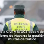 La Guardia Civil y la DGT ceden desde hoy al Gobierno de Navarra la gestión de las multas de tráfico