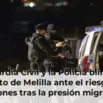 La Guardia Civil y la Policía blindan el puerto de Melilla ante el riesgo de polizones tras la presión migratoria