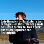 La indignación de Rafa Latorre tras la tragedia en Urda: 