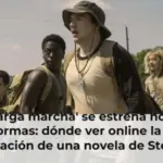 'La larga marcha' se estrena hoy en plataformas: dónde ver online la última adaptación de una novela de Stephen King