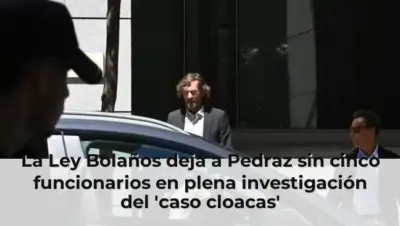 La Ley Bolaños deja a Pedraz sin cinco funcionarios en plena investigación del 'caso cloacas'