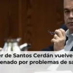 La mujer de Santos Cerdán vuelve a evitar el Senado por problemas de salud