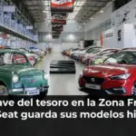 La nave del tesoro en la Zona Franca donde Seat guarda sus modelos históricos