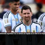 La polémica actitud de la selección argentina tras la victoria de España en la final de la Copa del Mundo