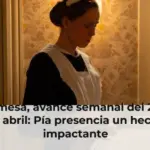 La Promesa, avance semanal del 20 al 24 de abril: Pía presencia un hecho impactante