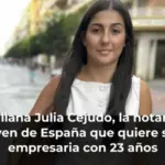 La sevillana Julia Cejudo, la notaria más joven de España que quiere ser empresaria con 23 años