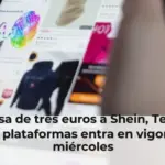 La tasa de tres euros a Shein, Temu y otras plataformas entra en vigor este miércoles