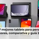 Las 7 mejores tablets para personas mayores, comparativa y guía 2026