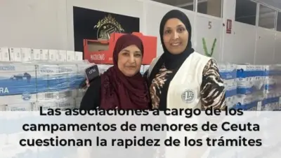 Las asociaciones a cargo de los campamentos de menores de Ceuta cuestionan la rapidez de los trámites para trasladarlos