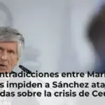 Las contradicciones entre Marlaska y Robles impiden a Sánchez atajar las dudas sobre la crisis de Ceuta