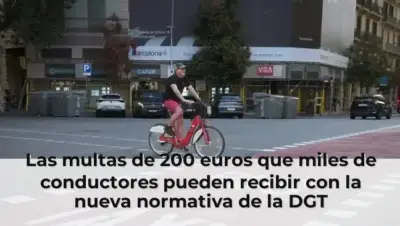Las multas de 200 euros que miles de conductores pueden recibir con la nueva normativa de la DGT