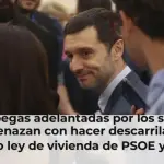 Las pegas adelantadas por los socios amenazan con hacer descarrilar el decreto ley de vivienda de PSOE y Sumar