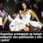 Las redes de Argentina promueven un boicot contra Rosalía por compartir una publicación y ella se disculpa: