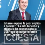 Latorre expone la peor réplica a Sánchez: 