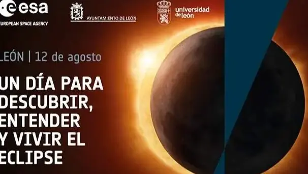 León celebrará el eclipse total de Sol con una jornada gratuita organizada por la ESA y la Universidad de León