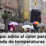 Llega un cambio radical en el tiempo: adiós al calor para una bajada de temperaturas con lluvias en estas zonas