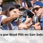 Locura por Brad Pitt en San Sebastián
