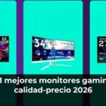 Los 11 mejores monitores gaming 4K calidad-precio 2026