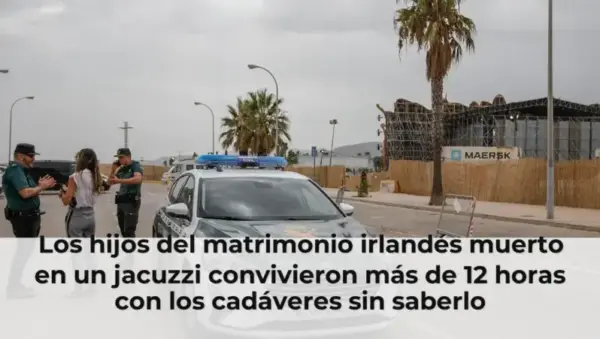 Los hijos del matrimonio irlandés muerto en un jacuzzi convivieron más de 12 horas con los cadáveres sin saberlo