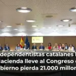 Los independentistas catalanes logran que Hacienda lleve al Congreso que el Gobierno pierda 21.000 millones