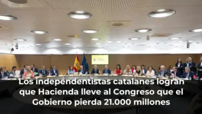 Los independentistas catalanes logran que Hacienda lleve al Congreso que el Gobierno pierda 21.000 millones
