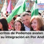 Los inscritos de Podemos avalan con un 81,4% su integración en Por Andalucía
