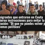 Los migrantes que entraron en Ceuta recibieron instrucciones para evitar la devolución: 