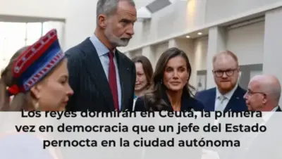 Los reyes dormirán en Ceuta, la primera vez en democracia que un jefe del Estado pernocta en la ciudad autónoma