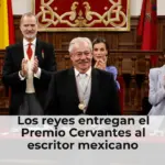 Los reyes entregan el Premio Cervantes al escritor mexicano Gonzalo Celorio