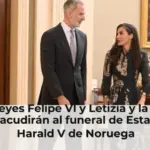 Los Reyes Felipe VI y Letizia y la Reina Sofía acudirán al funeral de Estado de Harald V de Noruega