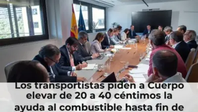 Los transportistas piden a Cuerpo elevar de 20 a 40 céntimos la ayuda al combustible hasta fin de año