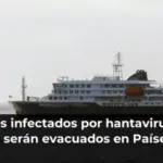 Los tres infectados por hantavirus en el crucero serán evacuados en Países Bajos