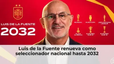Luis de la Fuente renueva como seleccionador nacional hasta 2032