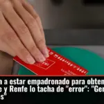 Madrid obliga a estar empadronado para obtener la tarjeta de transporte y Renfe lo tacha de 