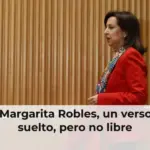 Margarita Robles, un verso suelto, pero no libre