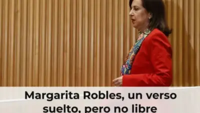 Margarita Robles, un verso suelto, pero no libre