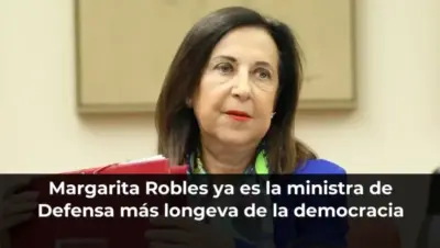 Margarita Robles ya es la ministra de Defensa más longeva de la democracia