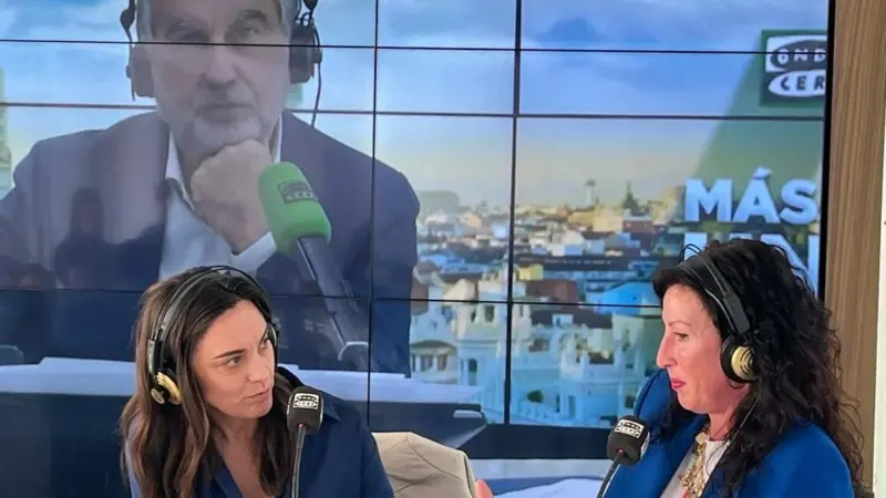 María del Mar Vázquez en el puerto de Almería