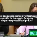 Maribel Vilaplana rechaza entre lágrimas declarar en la comisión de la dana del Congreso: 