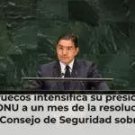 Marruecos intensifica su presión en la ONU a un mes de la resolución del Consejo de Seguridad sobre el Sáhara
