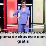 Marta Flich estrena su explosivo programa de citas este domingo gratis