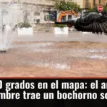 Más de 40 grados en el mapa: el arranque de septiembre trae un bochorno sofocante