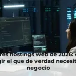 Mejores hostings web de 2026: cómo elegir el que de verdad necesita tu negocio
