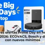 Mejores ofertas Prime Day en hogar y jardín 2026: ECOVACS, Bosch y dreame con nuevos mínimos