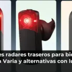 Mejores radares traseros para bicicleta: Garmin Varia y alternativas con luz 2026