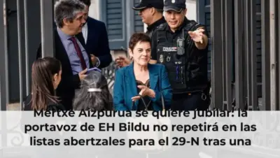 Mertxe Aizpurua se quiere jubilar: la portavoz de EH Bildu no repetirá en las listas abertzales para el 29-N tras una le
