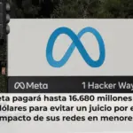 Meta pagará hasta 16.680 millones de dólares para evitar un juicio por el impacto de sus redes en menores